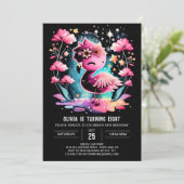 エレガントカスタム誕生日 招待状 (スタンド正面)