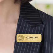 エレガントカスタム金ゴールド 名札