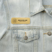 エレガントカスタム金ゴールド 名札 (インサイチュ)