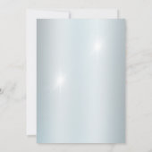 エレガントカスタム60周年結婚パーティー 招待状 (裏面)