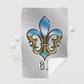 エレガントカスタム（紋章の）フラ・ダ・リゴルフデザイン ゴルフタオル (インサイチュ)