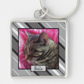 エレガントカスタムcat photo keychain キーホルダー (正面)