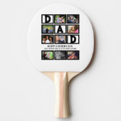 エレガントカスタムHappy Faters Day 9 Photo Collage 卓球ラケット (正面)