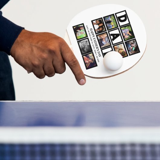 エレガントカスタムHappy Faters Day 9 Photo Collage 卓球ラケット (インサイチュ)