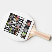 エレガントカスタムHappy Faters Day 9 Photo Collage 卓球ラケット (横)