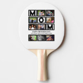 エレガントカスタムHappy Mothers Day 9 Photo Collage 卓球ラケット (正面)