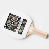 エレガントカスタムHappy Mothers Day 9 Photo Collage 卓球ラケット (横)