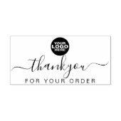 エレガントカスタムLogo Business Thank You ラバースタンプ (インプリント)