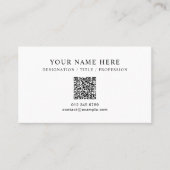 エレガントカスタムProfessi向け名刺 名刺 (正面)