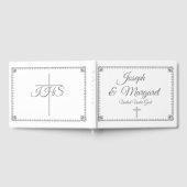 エレガントカソリッ結婚クのゲストブック ゲストブック (全面)