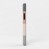 エレガントカッコいいモダンストライプのパーソナライズされた- Case-Mate iPhoneケース (裏面/右)