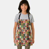 エレガントカラフルクリスマス |エプロン エプロン (インサイチュ)