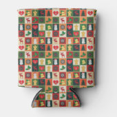 エレガントカラフルクリスマス |クーラーボックス 缶クーラー (正面)