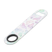 エレガントカラフルグリッター蝶デザイン スピード栓抜き (裏面アングル)