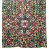 エレガントカラフルシームレス シャワーカーテン (正面)