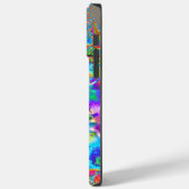 エレガントカラフルフローラ抽象芸術パターン Case-Mate iPhoneケース (裏面 / 左)