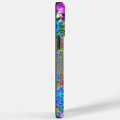 エレガントカラフルフローラ抽象芸術パターン Case-Mate iPhoneケース (裏面 / 右)