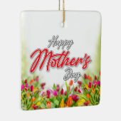エレガントカラフルマザーズデイデザインセラミックオルナ セラミックオーナメント (右)