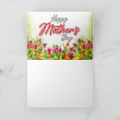 エレガントカラフルマザーズデイデザイン シーズンカード (内部)
