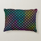 エレガントカラフルモダン抽象芸術 アクセントクッション (裏面)