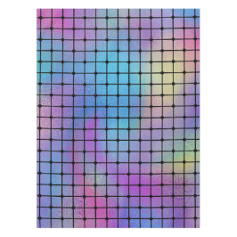 エレガントカラフルモダン正方形タイルのパターン | テーブルクロス