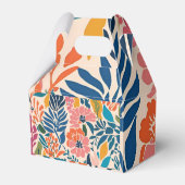 エレガントカラフルレトロヴィンテージフローラ フェイバーボックス (裏面サイド)