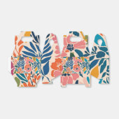 エレガントカラフルレトロヴィンテージフローラ フェイバーボックス (折り畳みなし)