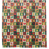 エレガントカラフル式シャワーカーテン シャワーカーテン (正面)