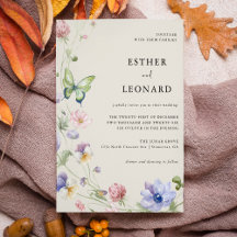 エレガントカラフル春結婚の