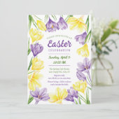 エレガントカラフル春 招待状 (スタンド正面)
