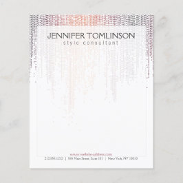 エレガントカラフル紙吹雪 チラシ