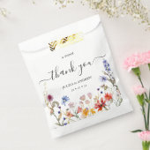 エレガントカラフル結婚野花 フェイバーバッグ (封をした状態)