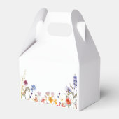 エレガントカラフル結婚野花 フェイバーボックス (裏面サイド)