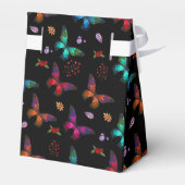 エレガントカラフル蝶オンブラッ結婚ク フェイバーボックス (裏面サイド)