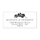 エレガントカリ結婚の セルフインキングスタンプ (デザイン)