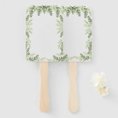 エレガントカリ結婚の ハンドファン (正面&裏面)