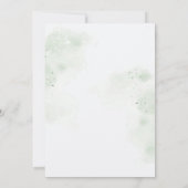 エレガントカリ結婚の 招待状 (裏面)