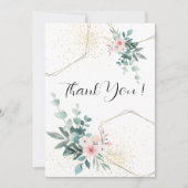 エレガントカリ結婚サンキューカード サンキューカード (正面)