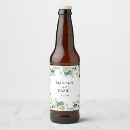 エレガントカリ葉パイ結婚ズ ビールラベル