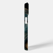 エレガントガーリーカラフルアワビ石パーソナライズデザイン Case-Mate iPhoneケース (裏面 / 右)