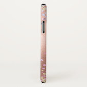 エレガントガーリーフェイクバラ金箔パーソナライズされた Case-Mate iPhoneケース (裏面/右)