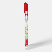 エレガントガーリーフローラモノグラマブル Case-Mate iPhoneケース (裏面 / 左)