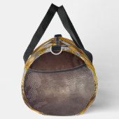 エレガントガーリー金ゴールドはかりで測 ダッフルバッグ (右)