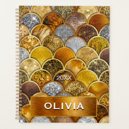 エレガントガーリー金ゴールドはかりで測 プランナー手帳