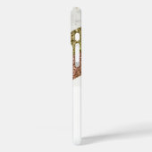 エレガントガーリー金ゴールドグリッター白大理石金ゴールド Case-Mate iPhoneケース (裏面 / 左)