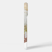 エレガントガーリー金ゴールドグリッター白大理石金ゴールド Case-Mate iPhoneケース (裏面 / 右)