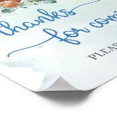 エレガントキュートなテディ感謝していベアの台本来を作る ポスター (角)