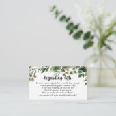 エレガントギフトカードの代わりにユーカリ基金 エンクロージャーカード (スタンド正面)