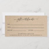 エレガントギフト素朴証書 (裏面)