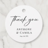 エレガントクラシックありがとうご結婚ざう フェイバータグ (正面)